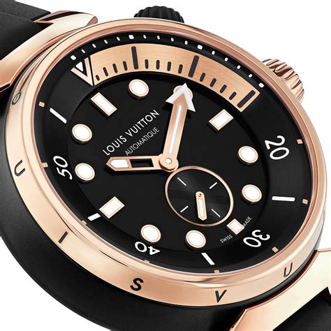 louis vuitton tambour street diver watch|louis vuitton tambour watch review.